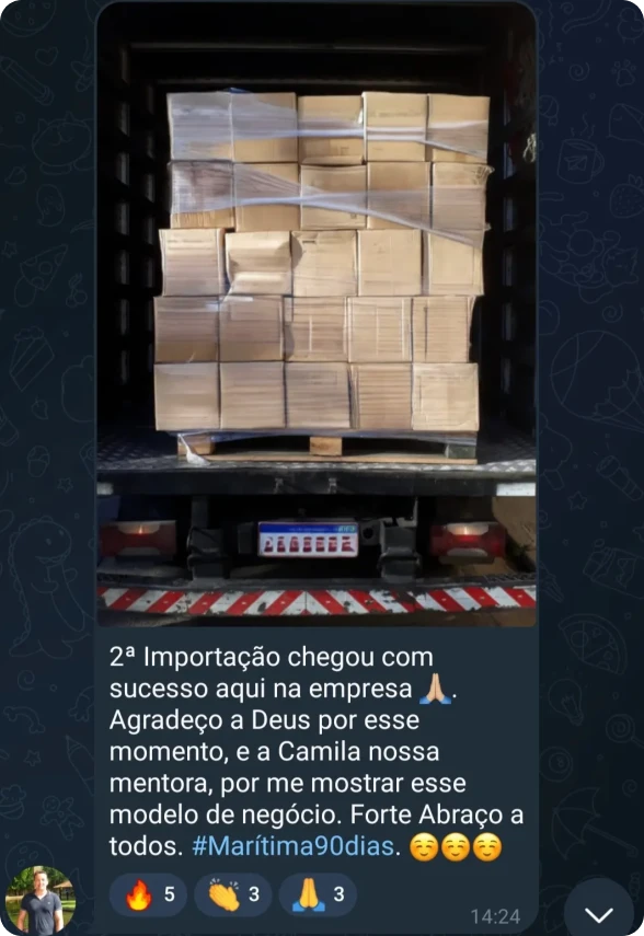Resultado de aluno — Descomplicando a Importação