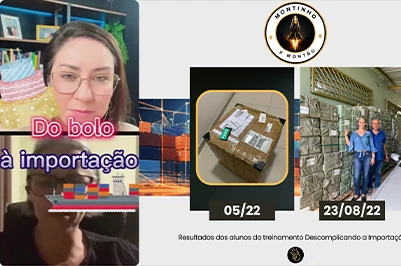 De boleira à Importadora